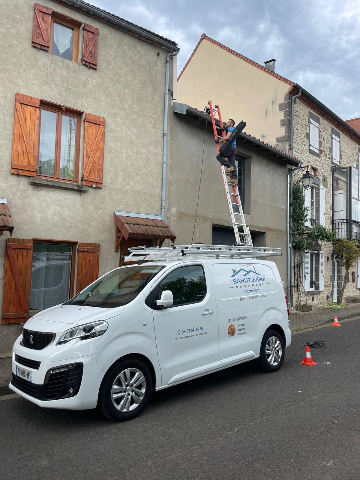 sahut julien ramonage entretien bois granules fioul